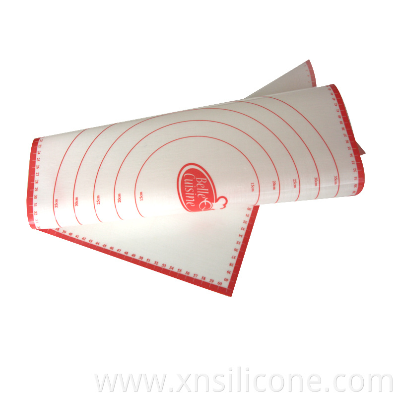 Silicone kneading dough mat